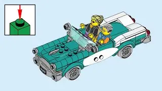 LEGO Ideas 40448, Ретроавтомобиль - инструкции по сборке