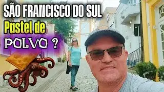 VOCÊ COMERIA Pastel de POLVO?? Surpresa em São Francisco do Sul.