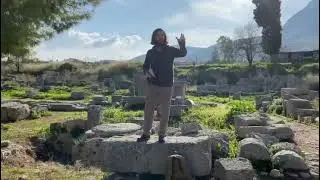 Preaching in Corinth, Greece! Jesus Christ is Lord