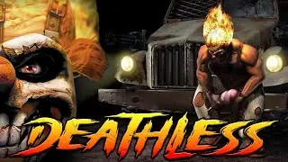 Twisted Metal: BLACK | Trying to beat the game DEATHLESS