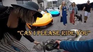 Millions Of Dollars Worth Of Exotic Cars | Husky ATTRACTS More Women Than Ferrari