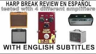 HARP BREAK pedal para armónica - LONE WOLF BLUES COMPANY