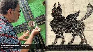 Creating amazing & Art from e-waste,  Transforming it for addressing the environmental concern.