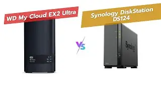 NAS Battle: WD My Cloud EX2 Ultra vs Synology DS124 🔍💻
