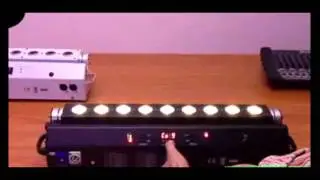 9x5in1 6in1 Wireless Battery LED Wall Washer