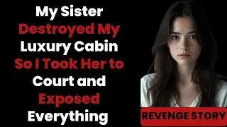 My Sister Destroyed My Luxury Cabin So I Took Her to Court and Exposed Everything | Revenge Story