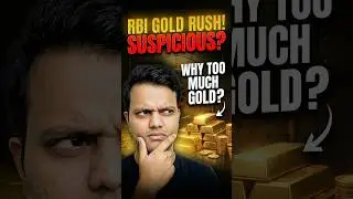 🤫🇮🇳880000 KG of Gold?- RBI Shocking Move#goldinindia #goldreserves