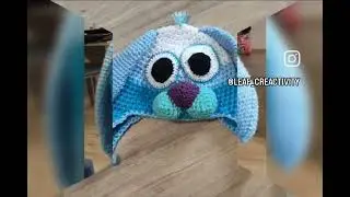 H&aacute;čkovan&aacute; čepice Kr&aacute;l&iacute;k/ Crochet hat Bunny 