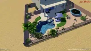 Oro Valley Swimming Pool by Omni Pool Builders