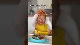 Toddler&rsquo;s Spaghetti Chaos 😂🍝 | The Cutest Dinner Disaster Ever!