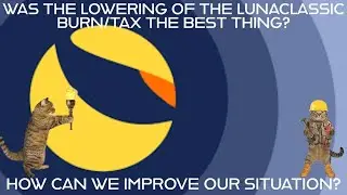 WAS THE LOWERING OF THE #LUNACLASSIC BURN/TAX THE BEST THING? HOW CAN WE IMPROVE OUR SITUATION?