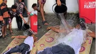 It&rsquo;s unbelievable that WIZZY drank alcohol 🍺 and slept outside till morning 💧#reels #viral 