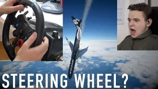 Using A CAR Steering Wheel TO Control Planes