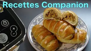 Buns fourrés dinde poivrons - Brice RC Recettes Companion