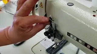 How to change the check spring on a Seiko STH-8BLD-3 or Consew 206RB