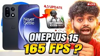 🔥 OnePlus 15 BGMI Testing – 165 FPS Beast Unleashed! 🚀🎮 #bgmi #shortlive