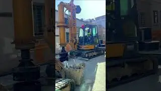 15m depth XCMG 55 Mini rotary drilling rig for foundation construction+86 158 6623 7600 #drillingrig