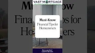Financial Tips For Homeowners