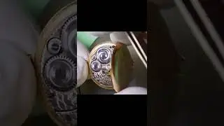 Small Elgin Pocket Watch Service #vintage #repair #watch