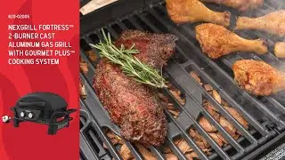 Nexgrill Fortress&trade; 2-Burner Cast Aluminum Gas Grill with Gourmet Plus&trade; Cooking System