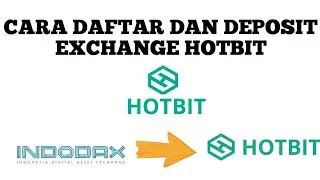 CARA DAFTAR DAN DEPOSIT HOTBIT DARI INDODAX TANPA BIAYA!!