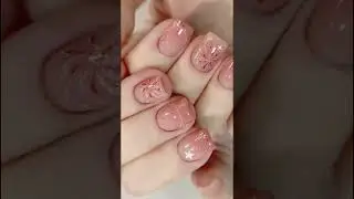 Nails with new look🫶🏼 subscribe channel ✨#naildesign #nailart #nails💓 comment me 💕
