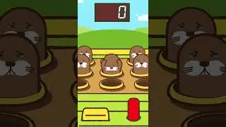 Whack a mole board game #shorts #mildanghappiness #memesviral
