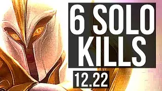 KAYLE vs MORDE (TOP) | 6 solo kills, Rank 11 Kayle | TR Master | 12.22