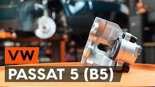 Wie VW PASSAT 5 (B5) Bremssattel vorne / Bremszange vorne wechseln [AUTODOC TUTORIAL]