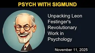 Unpacking Leon Festinger's Revolutionary Work in Psychology | Psych with Sigmund