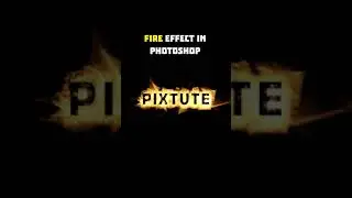 Fire Name in Photoshop | Fire Effect in Photoshop | Photoshop Tutorial Tamil | Fire Design Photoshop