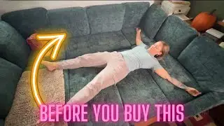 U-Shaped Sleeper Sofa - Comfort Meets Function with LED, USB & Tool-Free Assembly!