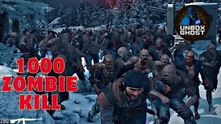 1000 Zombie Kill - DAYS GONE #bendstudio #zombiesurvival #kill #like #subscribe #unboxghost #viral