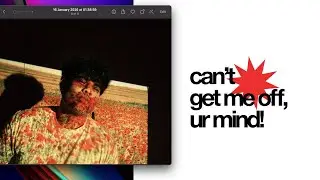 mihir - can't get me off, ur mind! (official music video)