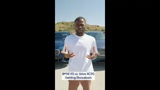 Сравнение сидений BMW X5 и Volvo XC90