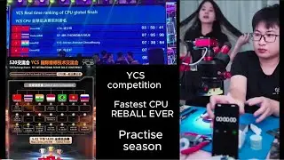 WORLD THE BEST SUPER FASTEST CPU REBALL EVER YCS @upgsmteam