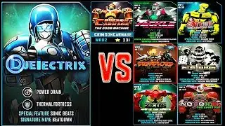 Real Steel WRB DJ ELECTRIX NEW ROBOTS Series of fights | NEW ROBOT (Живая Сталь)