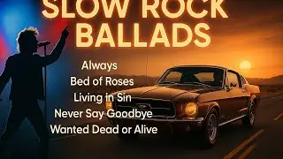 Best of Slow Rock Ballads Love Songs | Inspired by Whitesnake & Bon Jovi | Legendary Rock Ballads