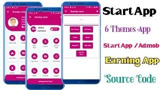 StartApp 6 Theme Update App | StartApp earning app source code | StartApp source code