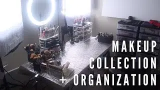 Makeup Collection + (Inexpensive) Organization | Angela Bright 2019