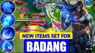 BADANG ONE SHOT CRAZY DAMAGE NEW BUILD BADANG MLBB #mobilelegends