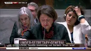 UNSC holds meeting on Israel-Iran war