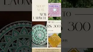 new launch|mandala art glass work|Art hub