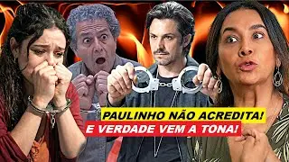 TRÊS GRAÇAS - PAULINHO DESCOBRE QUE LIGIA MENTIU EM SEU DEPOIMENTO! GERLUCE FICA NA MIRA DA POLÍCIA!