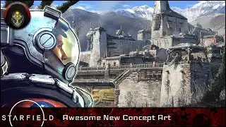 STARFIELD | AMAZING New Concept Art Released!