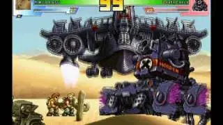 MUGEN Metal Slug Battle - Marco/Tarma vs The Death Force