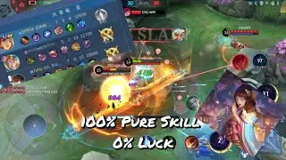 Feeded Guinevere | 100% Skill and 0% Luck | Clutch play against Beatrix