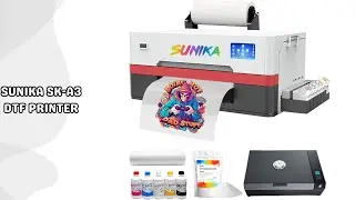 SUNIKA SK-A3 DTF Printer | Studio-Quality DIY T-Shirt Prints | Key Features