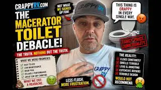 Should you get a Macerator Toilet in an RV?