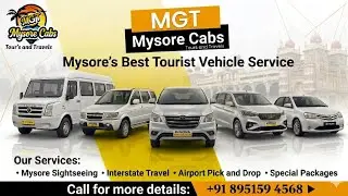 Mysuru Taxi Cab Rental Service #LocalTrips #OutofStationTrips #TourPackages 